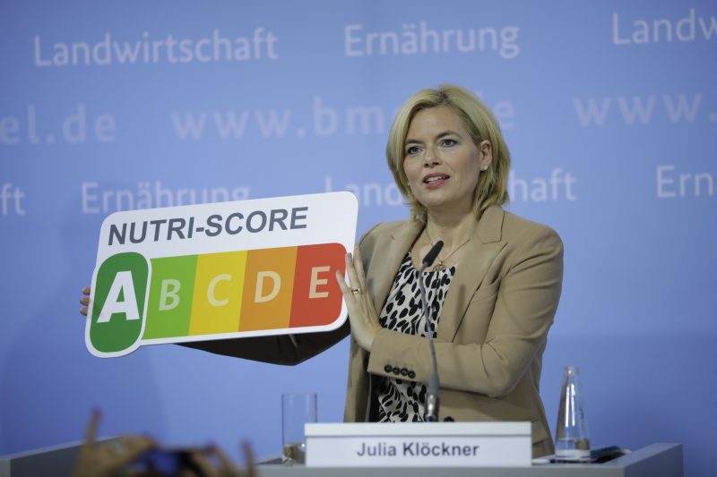 Klöckner für Nutri-Score