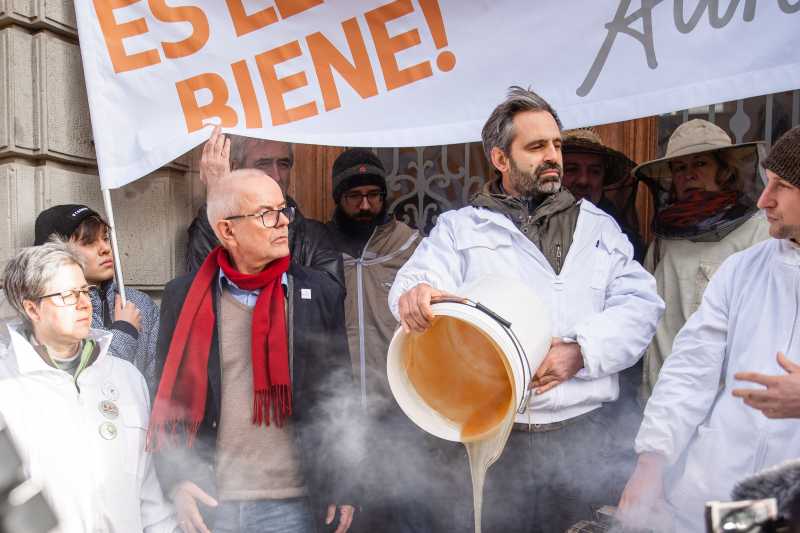 Honig vorm Ministerium