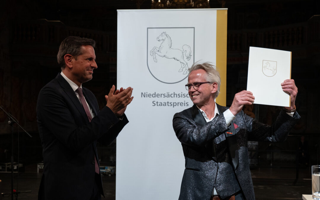 Niedersächsischer Staatspreis 2026 für Stefan Voelkel