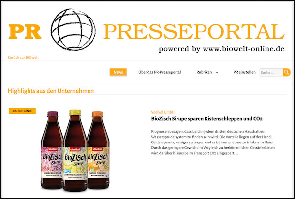 Exklusiver Newsroom: PR-Presseportal