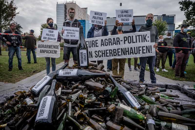 Scherbenhaufen vor dem EU-Agrargipfel
