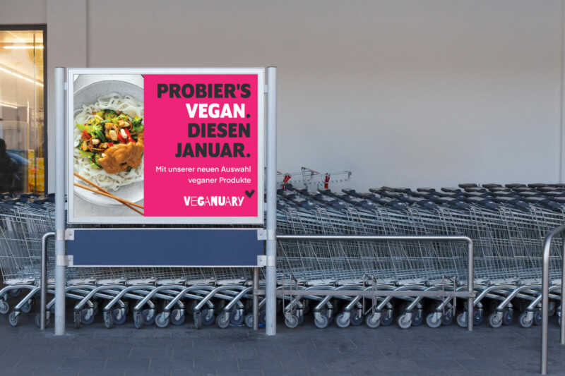 LEH wirbt für Veganuary