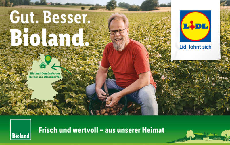 Lidl setzt sich Bio-Ziel bis 2025