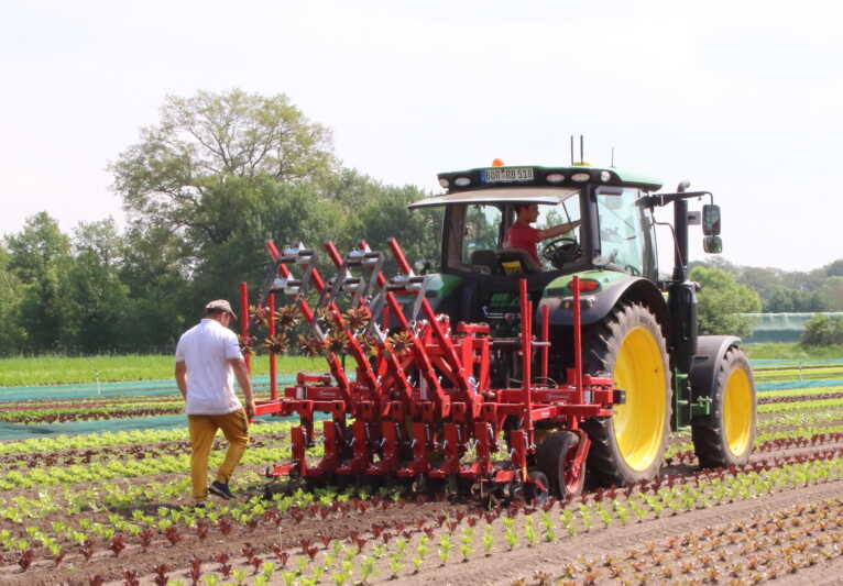 Digitalisierter Bio-Anbau nach Bedarf