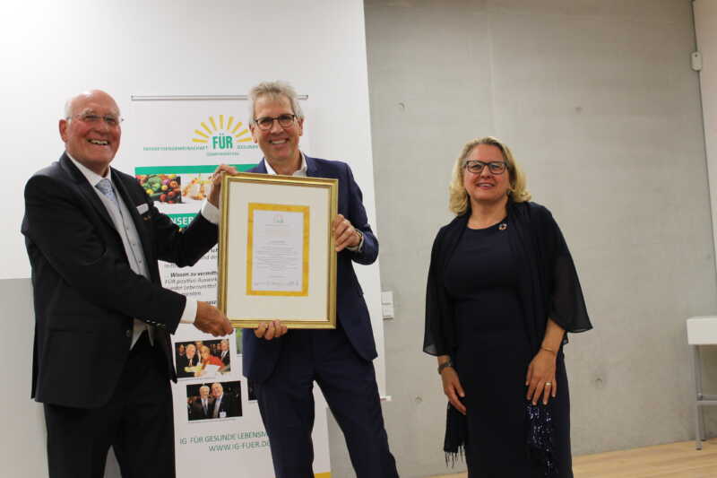 Goldener Ehrenbrief für Michael Radau