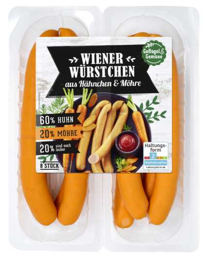 Lidl pimpt Wiener mit Möhren auf