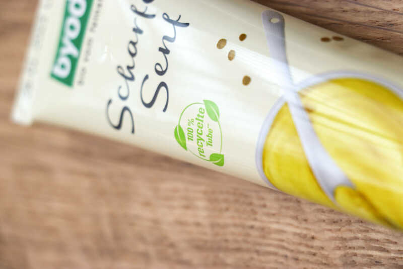 Byodo stellt Tuben auf Recycling um