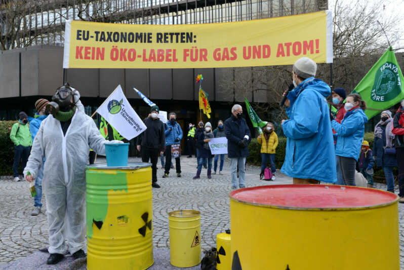 Protest in Berlin, Bonn und München gegen Taxonomie