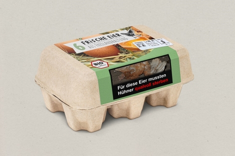 April, April: Warnhinweise auf Eier und Fleisch