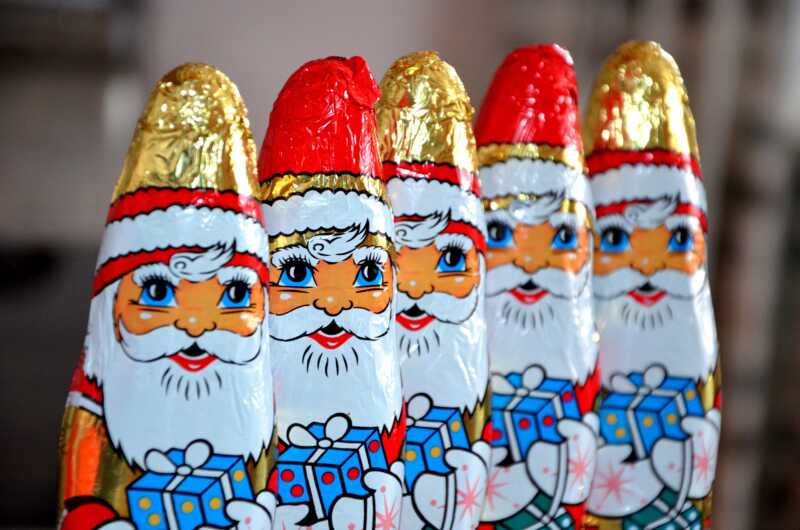 Schoko-Nikoläuse mit Mineralöl belastet