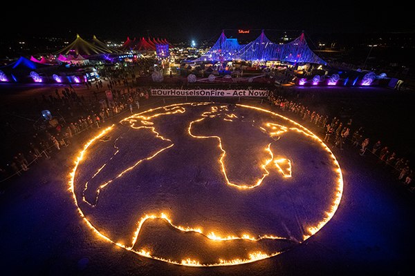 Tollwood und Fridays for Future: Schweigen für Klimaschutz