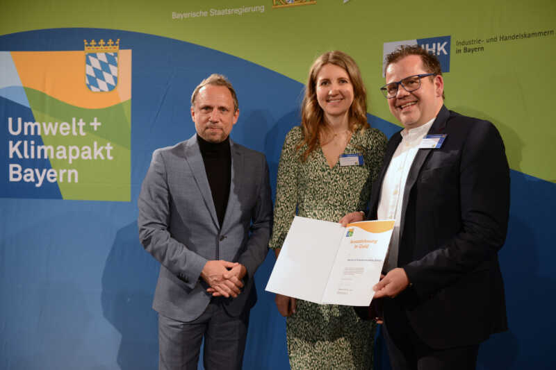 Gold im Umwelt- und Klimapakt Bayern