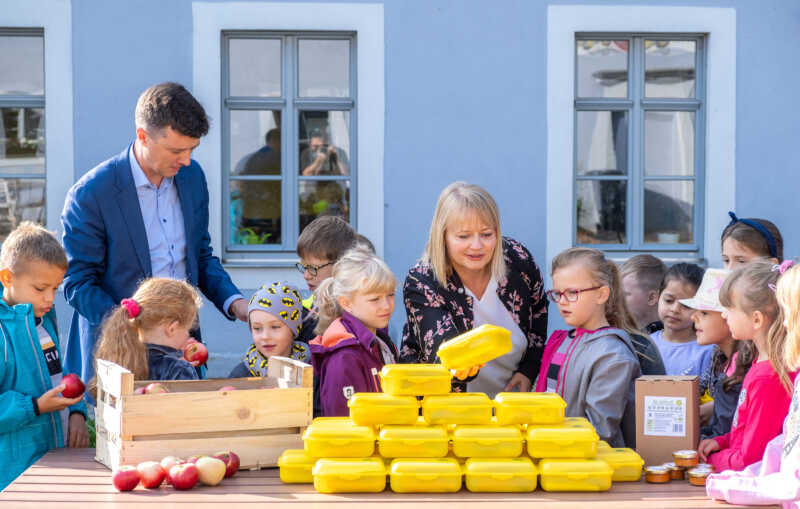 Bio-Brotboxen für Erstklässler