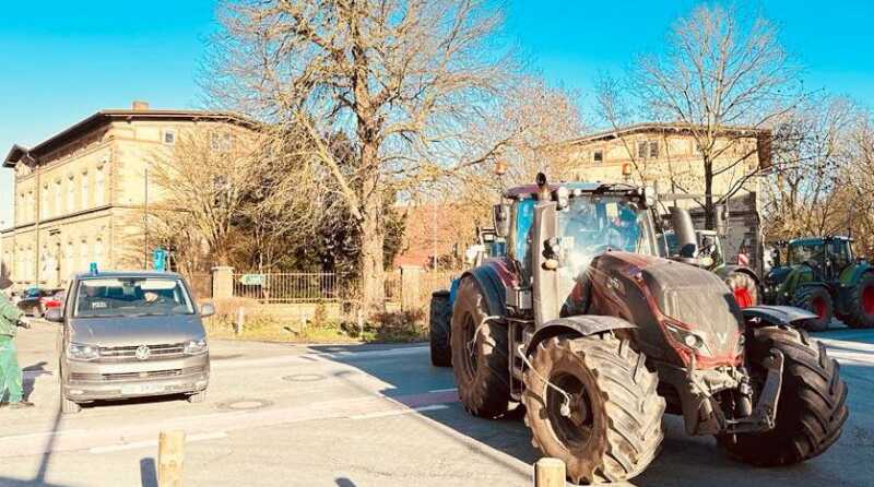 Bauern bundesweit auf den Barrikaden