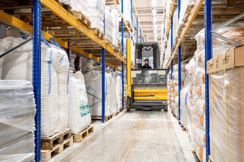 Rapunzel schafft Platz für Logistik