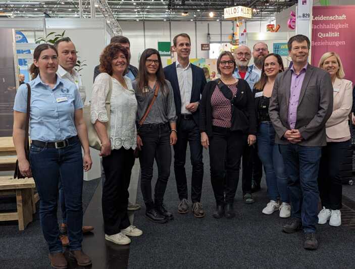 BioWest: Volle Gänge und gute Stimmung